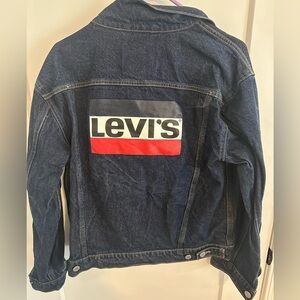 Levi’s logo denim jacket, size L